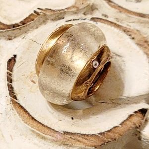 BRIGHTON TRASPARENT LOVE BEAD IN GOLD